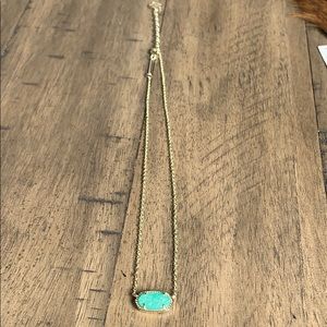 Kendra Scott Elisa Drusy Necklace Aqua